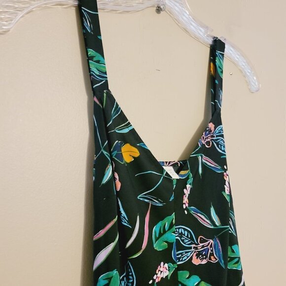 A New Day | Women's Black Multicolored Floral Print Mini Dress (Size Small) - Picture 3 of 14